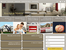 Tablet Screenshot of immobilierroussillon.com